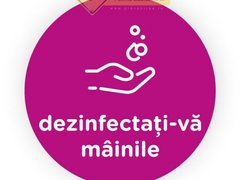 Semn mov dezinfectati mainile